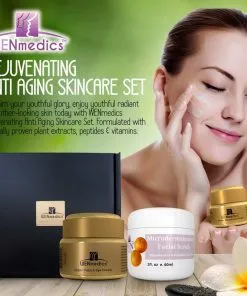 Rejuvenating Anti Aging Skincare Set – normal, combination & oily skin
