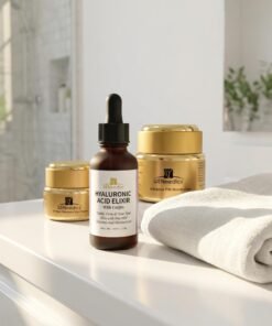 WENmedics Skin Renewal Therapy Kit featuring three luxury face care products for a complete hydrating routine set.