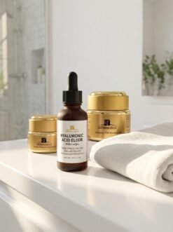 WENmedics Skin Renewal Therapy Kit featuring three luxury face care products for a complete hydrating routine set.